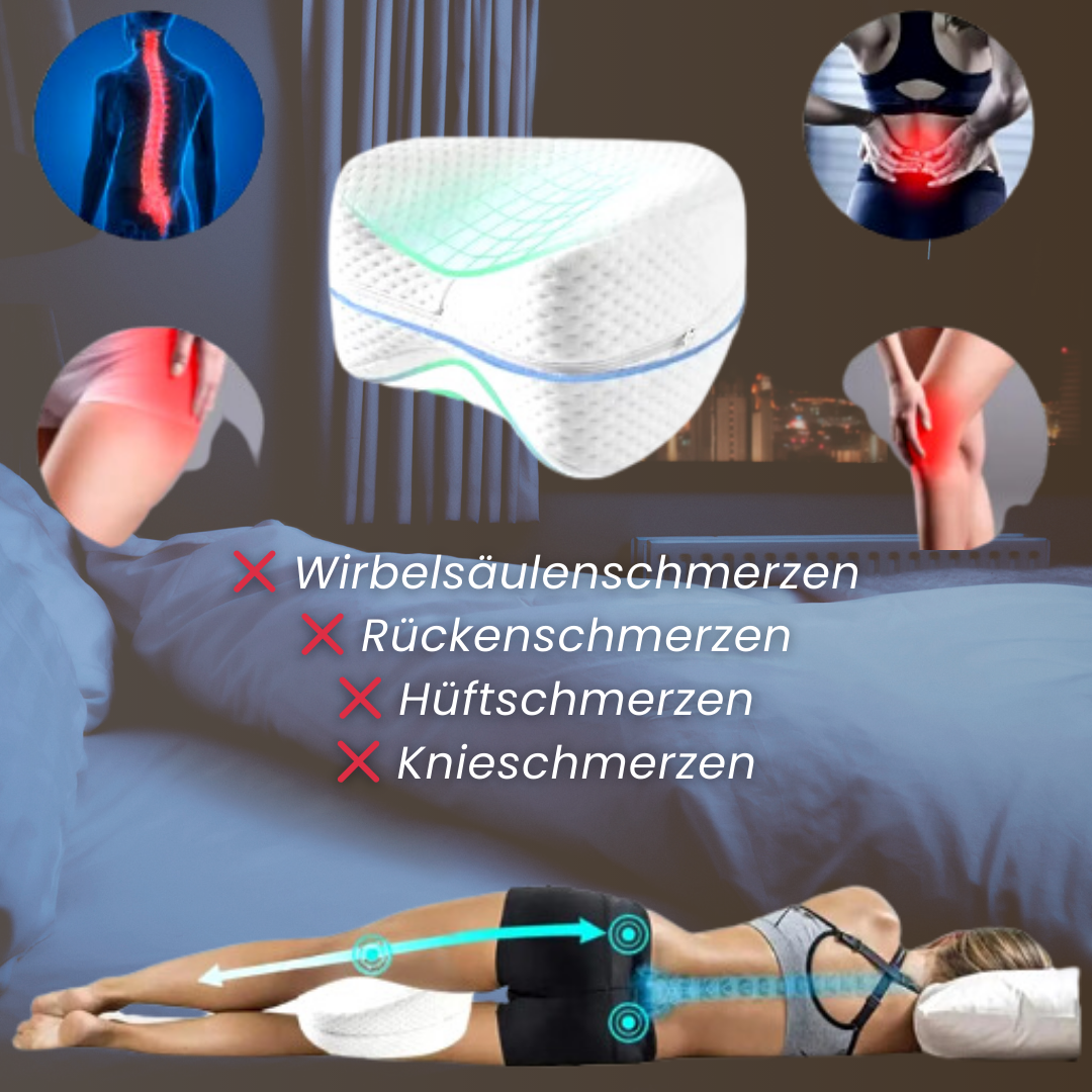 Schmerzfrei Aufwachen – Leg Pillow für gesunde Erholung